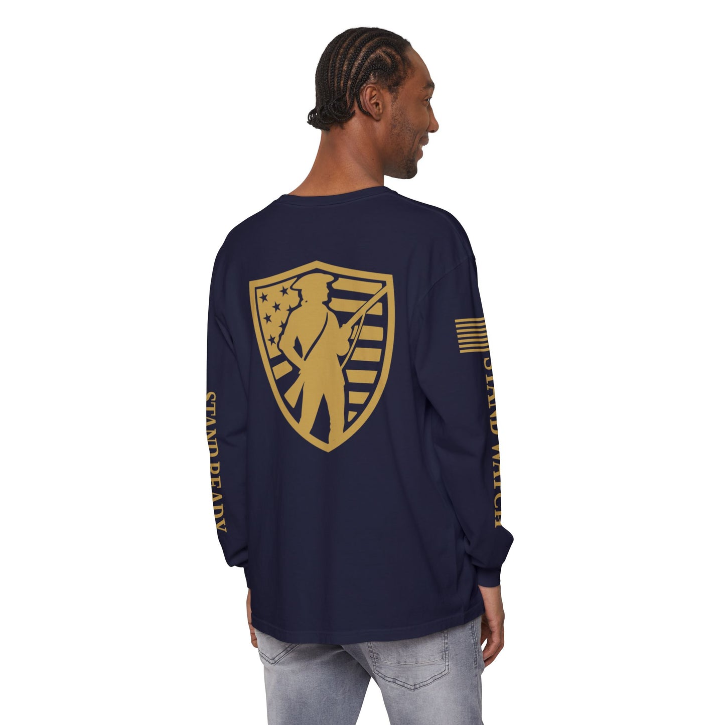American Sentinel Founder's Long Sleeve- Stand Ready Stand Watch