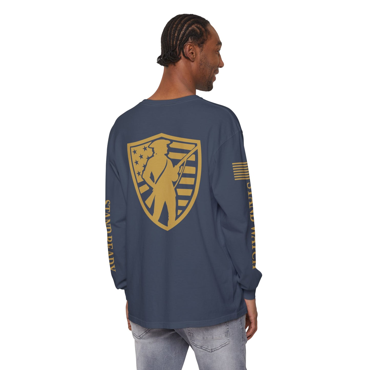 American Sentinel Founder's Long Sleeve- Stand Ready Stand Watch
