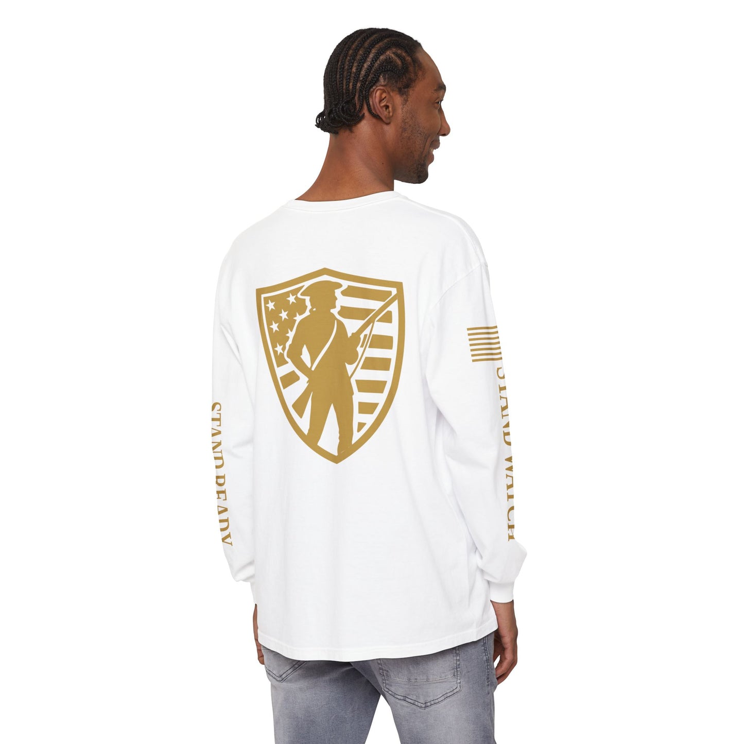 American Sentinel Founder's Long Sleeve- Stand Ready Stand Watch